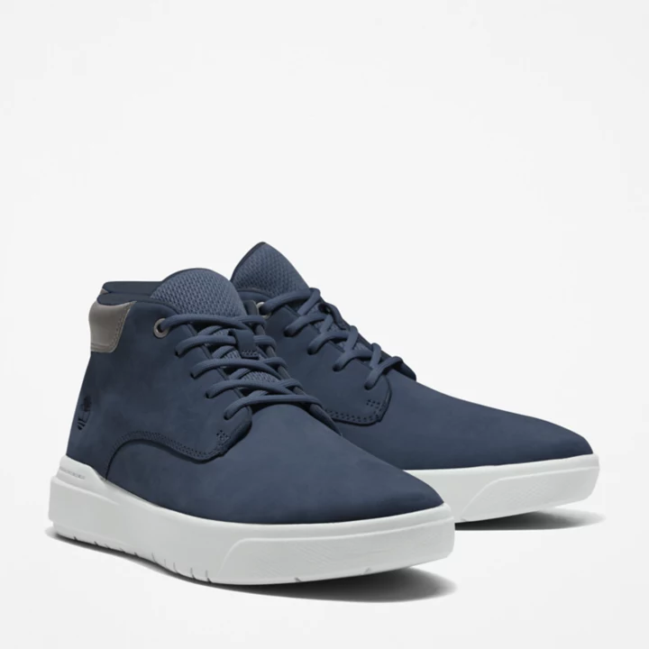 Bota Chukka Seneca Bay Masculina na cor Azul Marinho