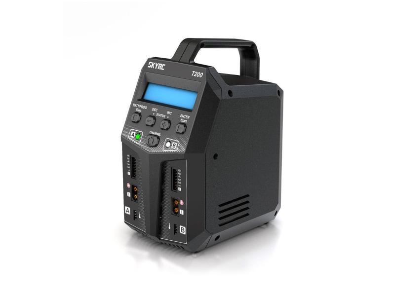 SKYRC Dual-Ladegerät T200 1-6S AC / DC Dual Balance Lade- / Entladegerät