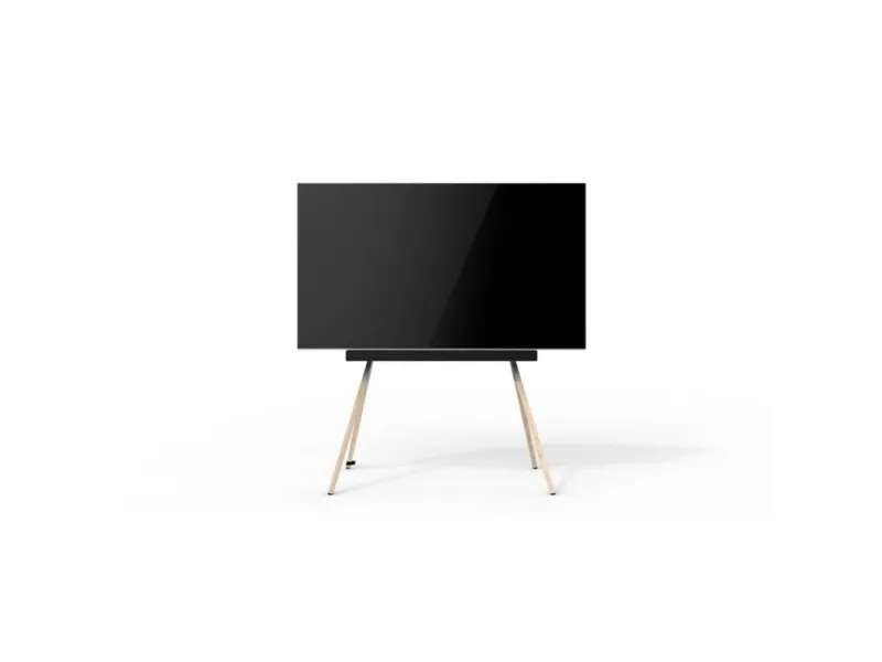 One For All Falcon Universal WM 7482 - Stativ - for LCD TV/lydbarre - sølvgrå, eg - skærmstørrelse: 32