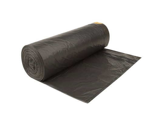 VIDAXL - Sacs poubelles avec cordons 150 pcs noir 240 l