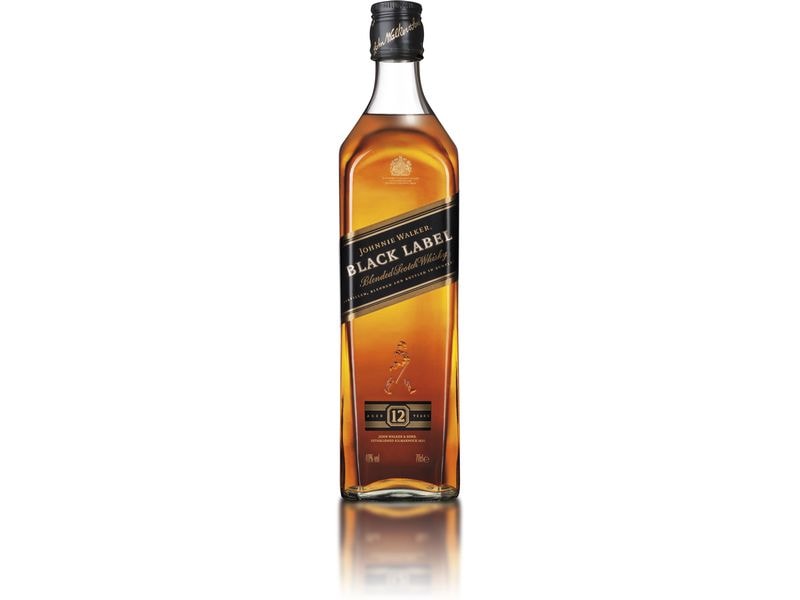 Johnnie Walker Black Label 0.7 l Geschmeidige und vielschichtige Spirituosen Spezialität