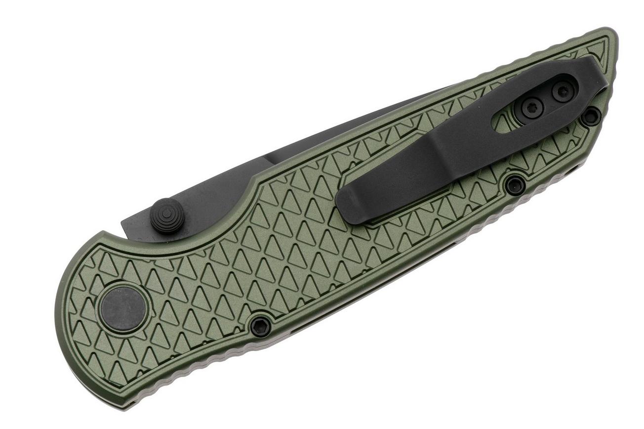 Pro-Tech TR-3 Integrity INT106-Green, DLC S35VN, Green Relic Textured Aluminum, zakmes