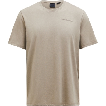 Peak Performance Explore Logo T-Shirt Avid Beige Herren