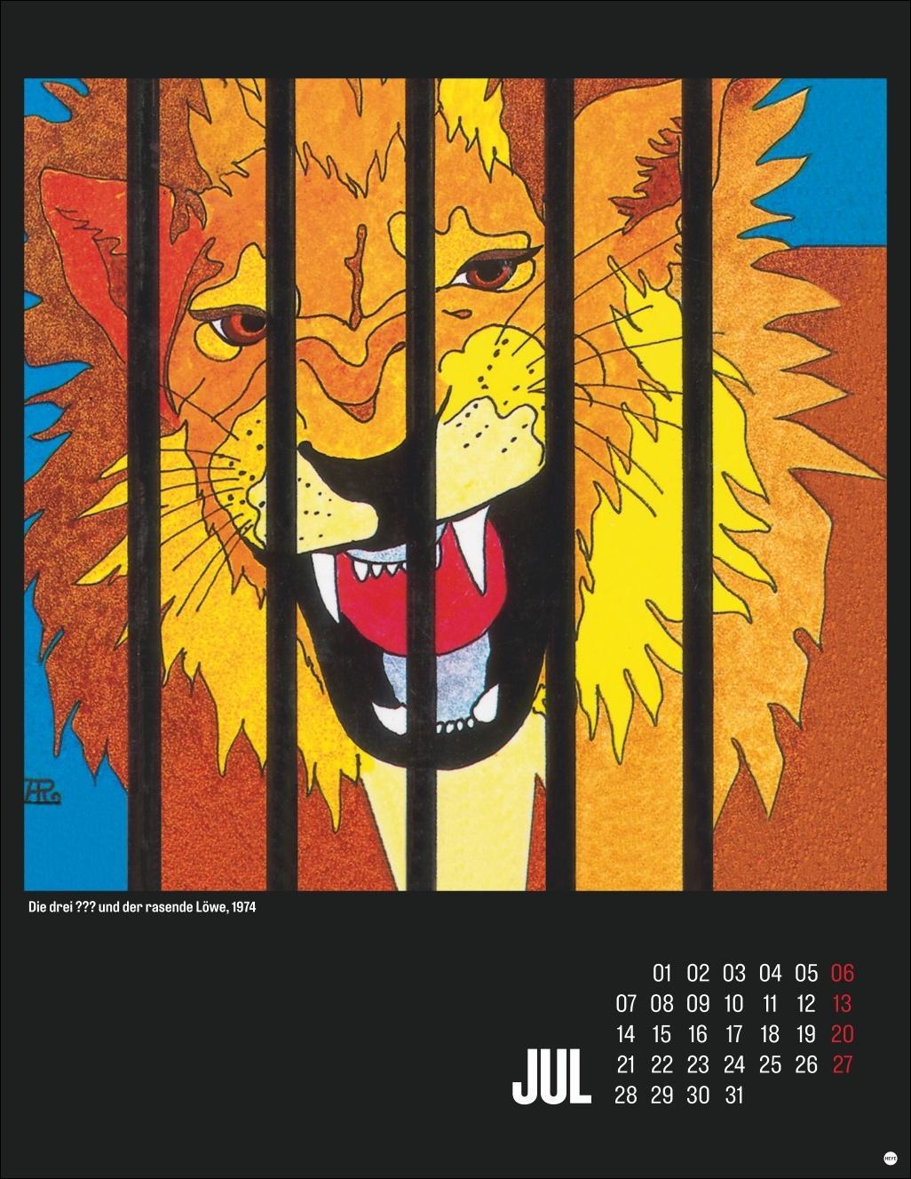 Die drei ??? Posterkalender 2025