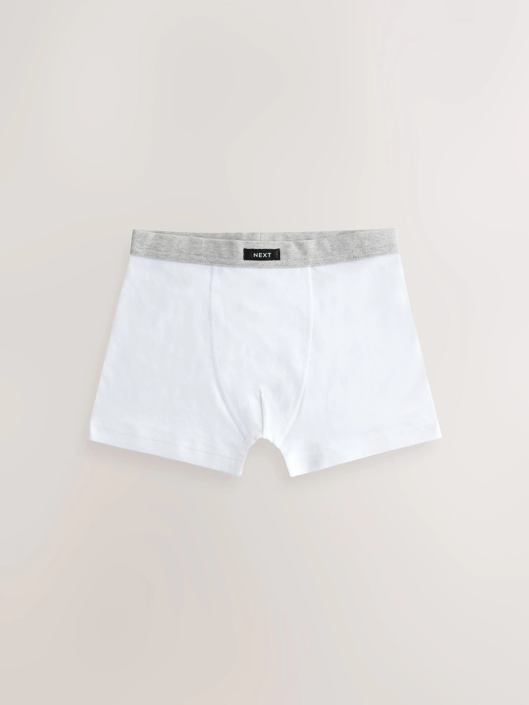 Grijs - Set van 5 boxershorts met zachte tailleband (1,5-16 jr)