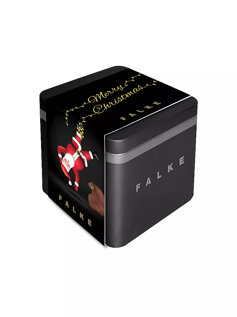 FALKE Socken 3er Pkg HAPPY GIFTBOX sortiment grau