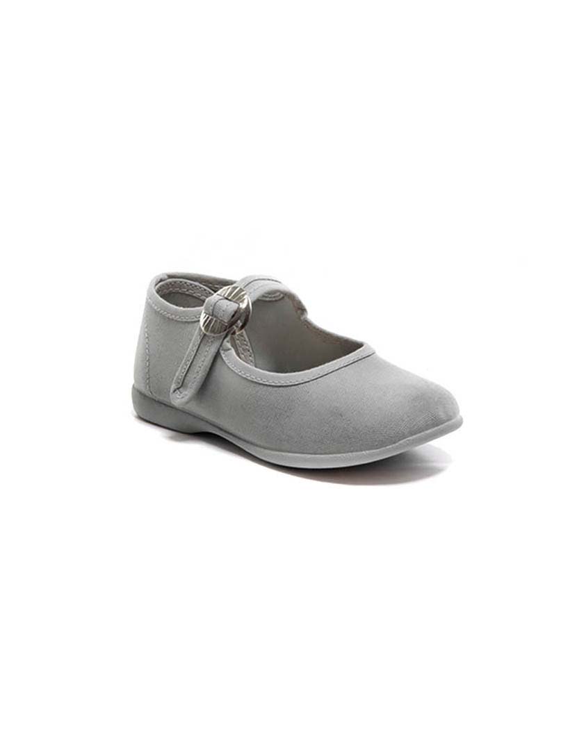 Canvas Ballerinas Grey
