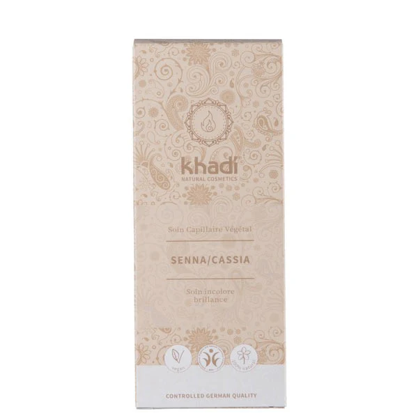 Khadi Henné neutre Senna-Cassia Naturel 100g