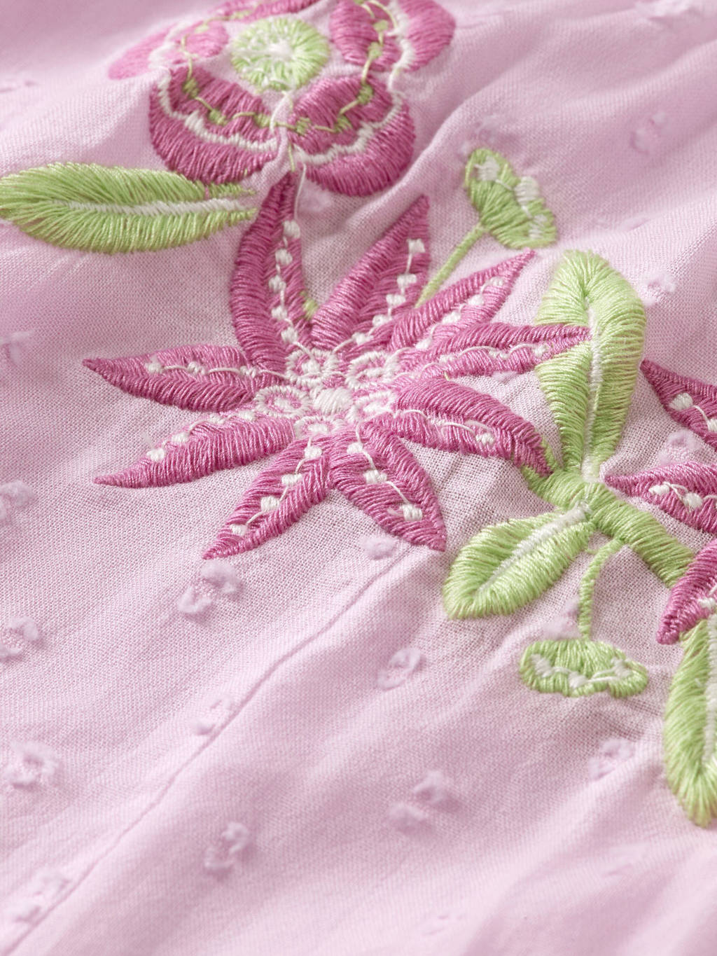 Scotch & Soda A-lijn jurk van katoen roze