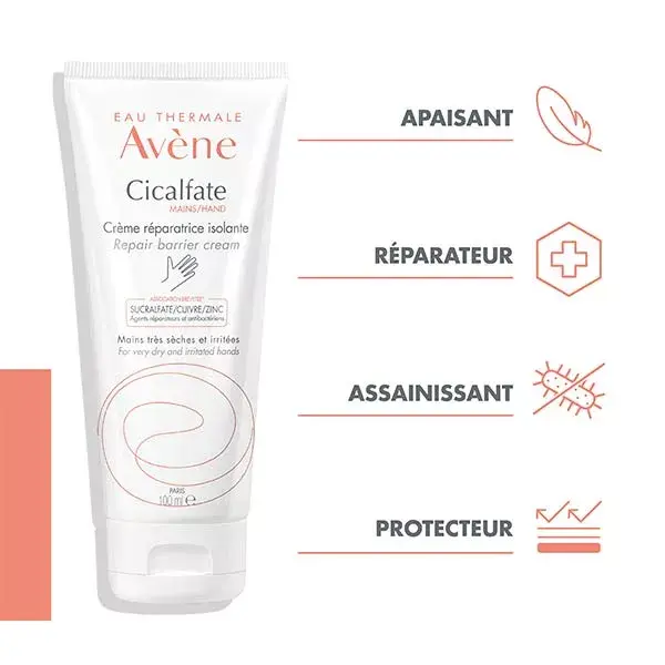 Avène Cicalfate Creme Reparador Isolante para Mãos 100ml