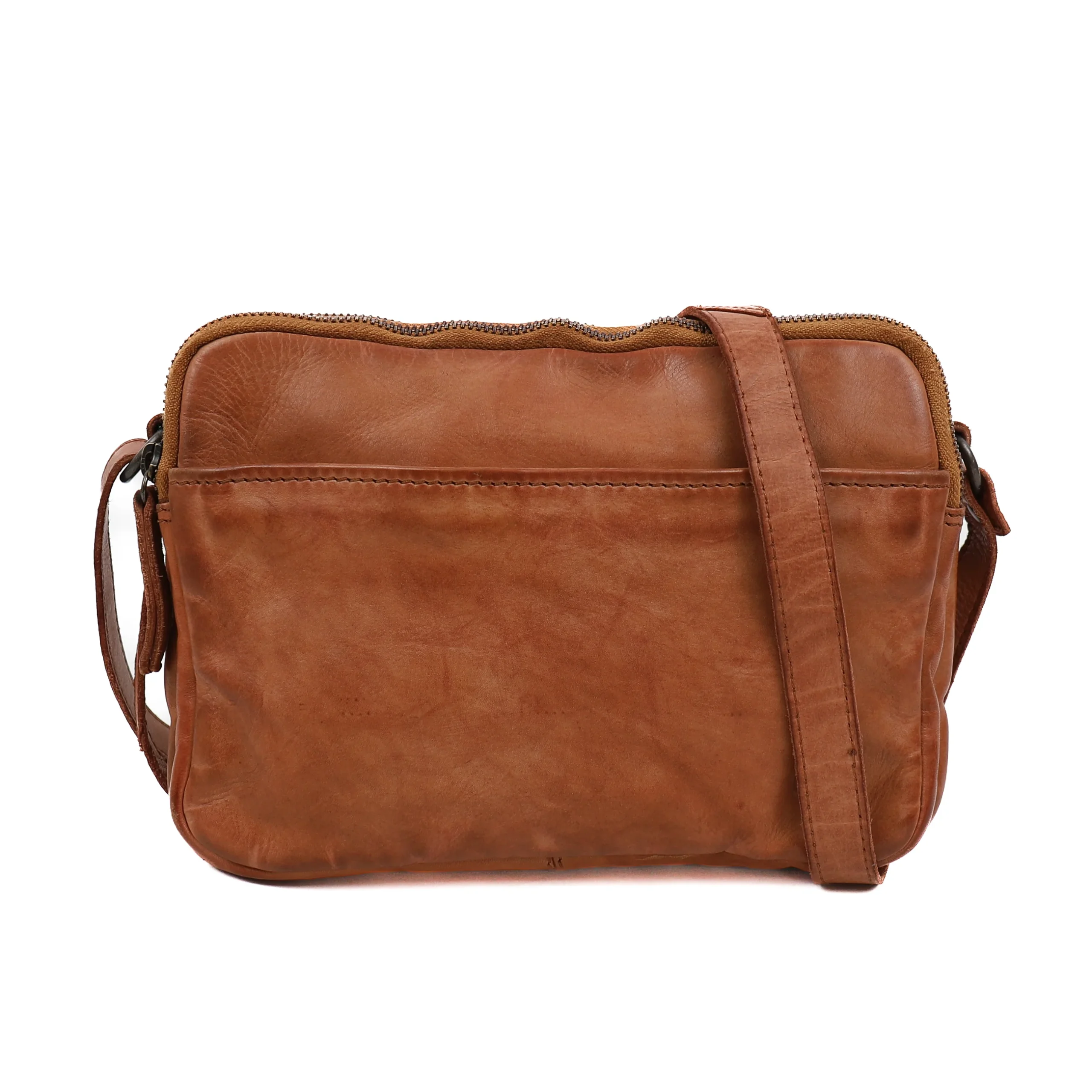 Bear Design Cow Lavato Schoudertasje Vieve Cognac CL43580