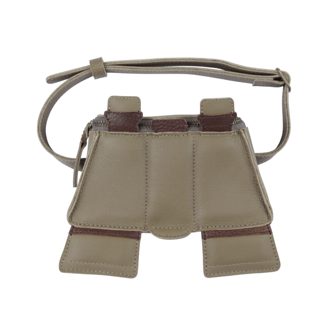 Timo Bum Bag | Binoculars | Army Leather