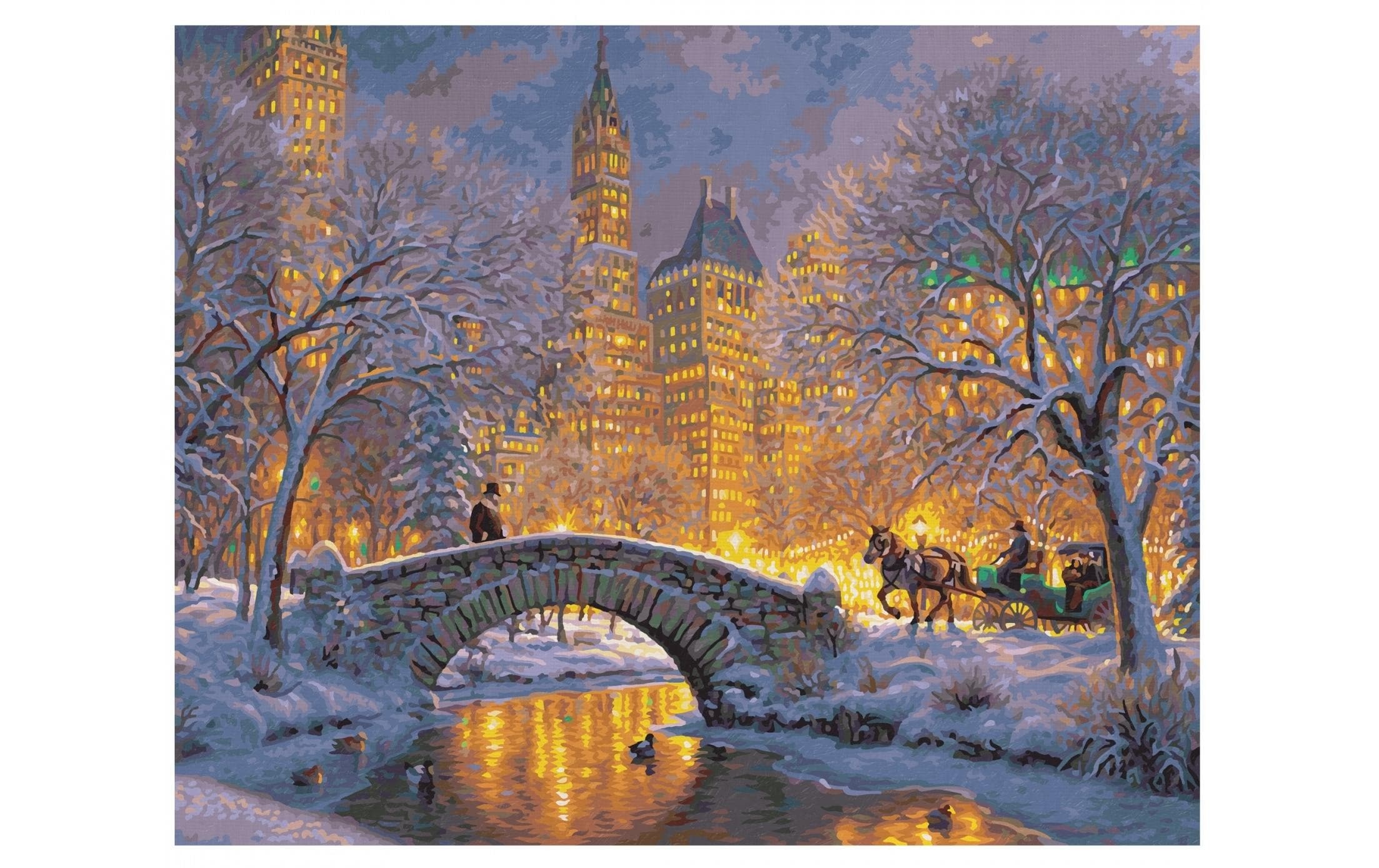 Schipper Malen nach Zahlen »Stille Nacht im Central Park«