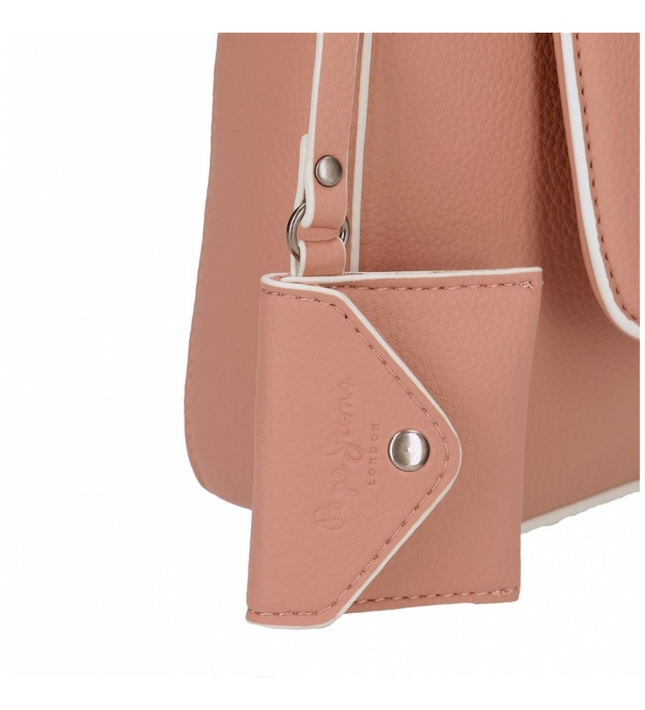 Bolsa de ombro rosa Pepe Jeans Jeny - 27x16x5cm