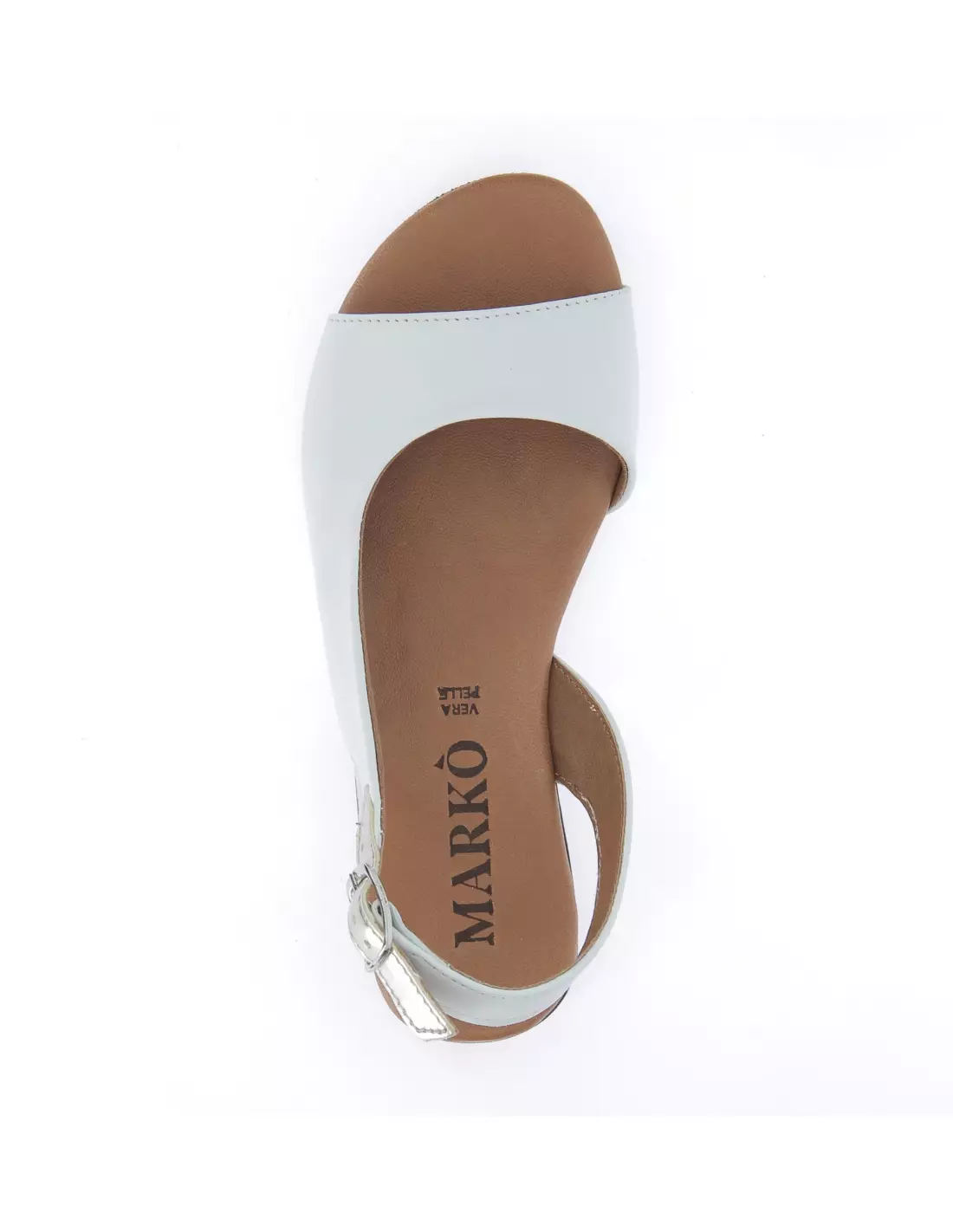 MARCOLI 225110 - Sandales & nu-pieds BIANCO/PLATINO