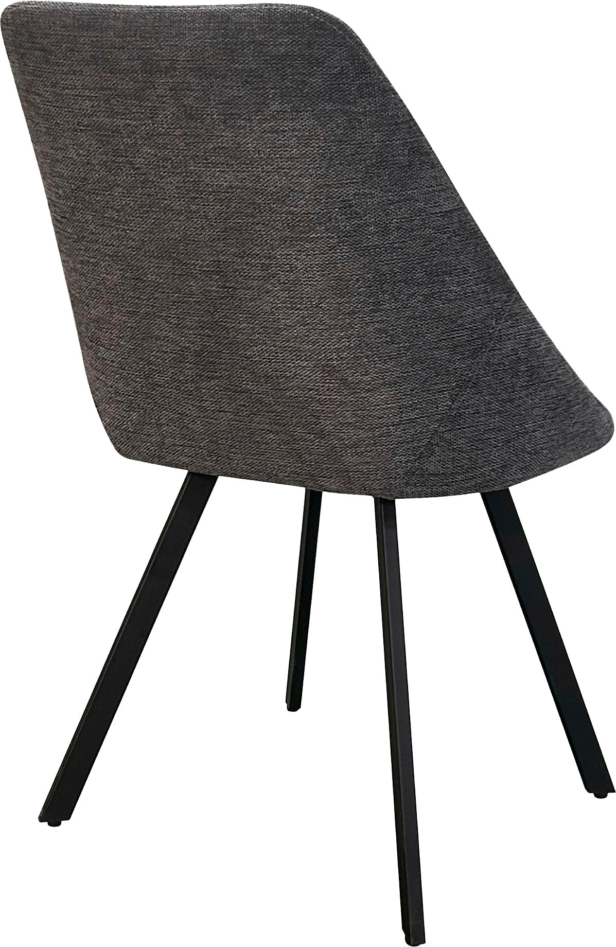 byLIVING Esszimmerstuhl »Jasper (2er-Set)« (Set) Sitzschale 360°drehbar, Metall schwarz, Küchenstuhl, diverse Bezüge