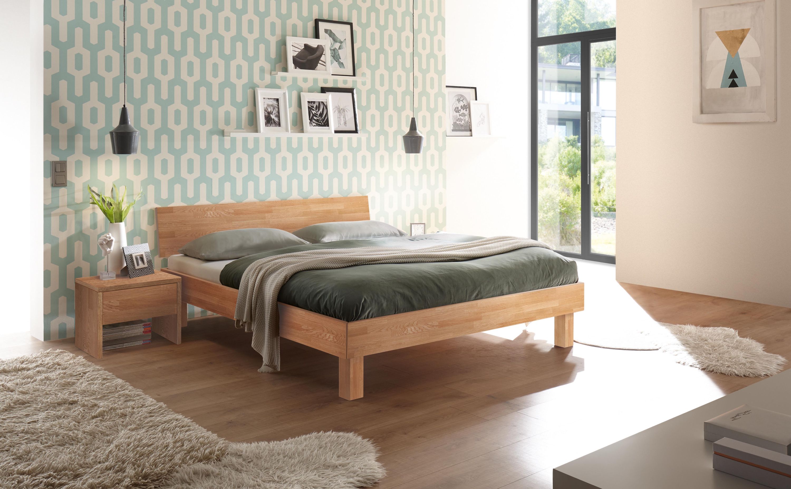 Holzbett HASENA FORTI 90x200cm