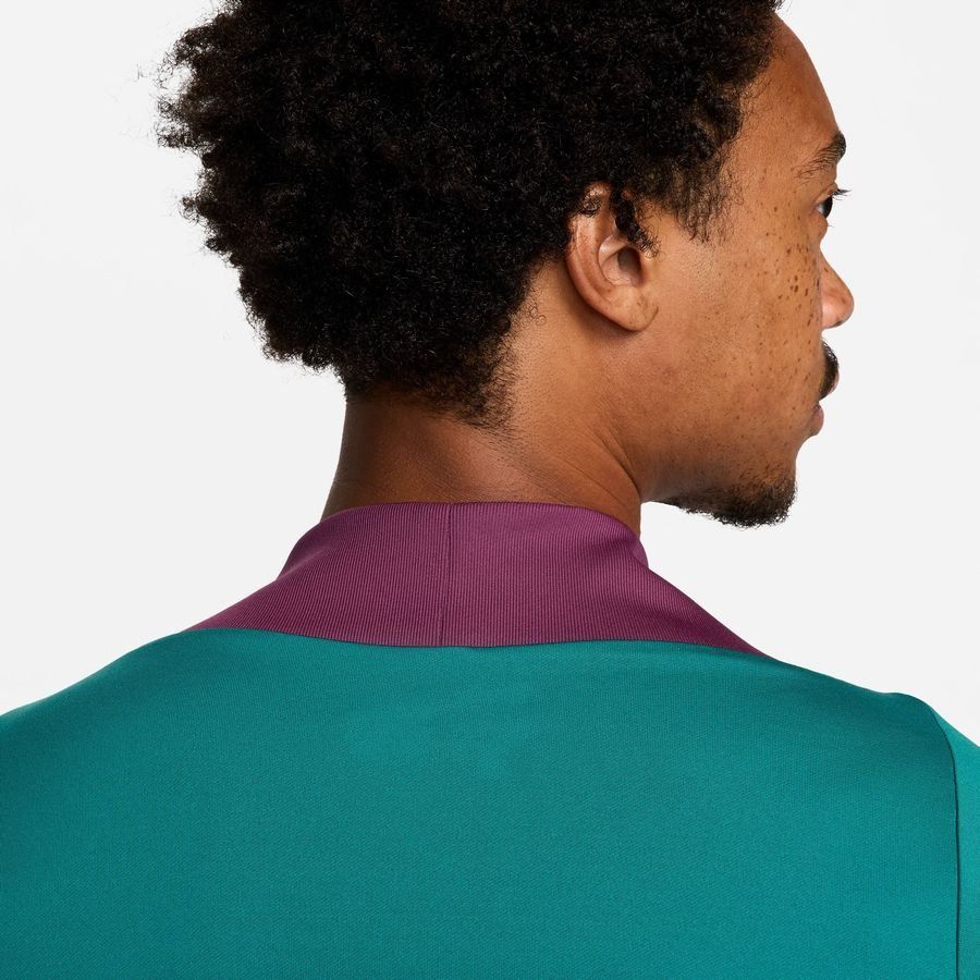 Paris Saint-Germain Maillot d'Entraînement Dri-FIT Strike Drill - Geode Teal/Bordeaux/Orange