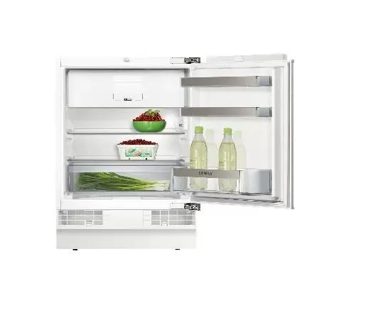 Siemens iQ500 KU15LADF0 - Køleskab med fryseenhed - til indbygning - niche - bredde: 60 cm - dybde: 55 cm - højde: 82 cm - 123 liter - Klasse F - Fladhængsel