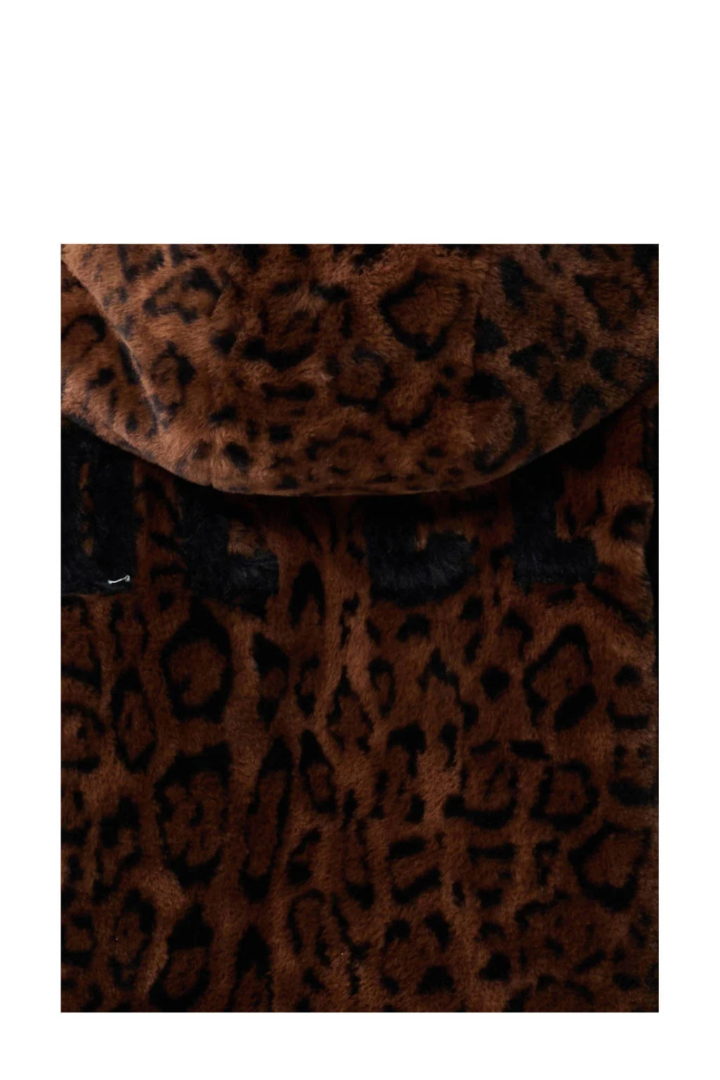 Shoeby imitatiebonten faux fur jas bruin