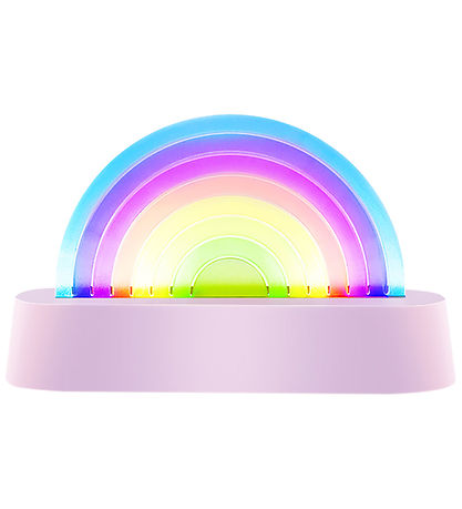 Lalarma Lampe - Tanzen Rainbow - 18x11x4 cm - Lila