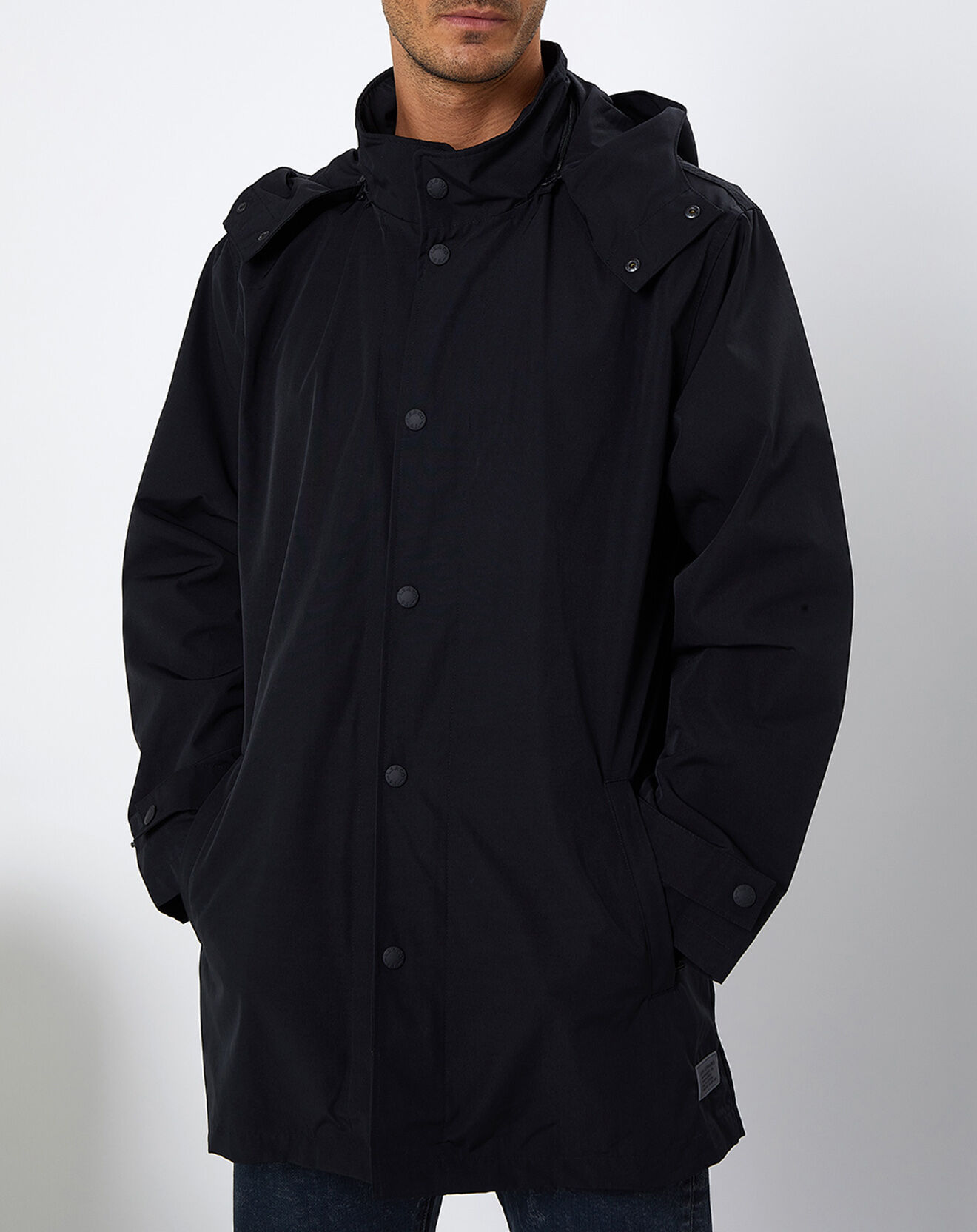Levi's® Veste Parka déperlante Mission Fishtail noire