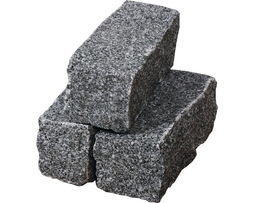 FLAIRSTONE universele steen graniet Bergama grijs 10 x 10 x 25 cm