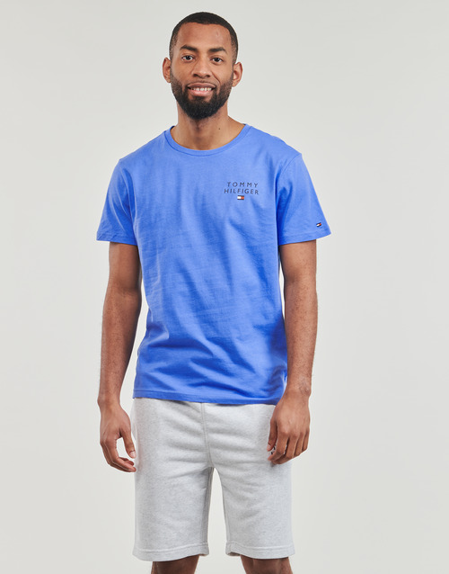 Tommy Hilfiger - CN SS TEE LOGO - Bleu