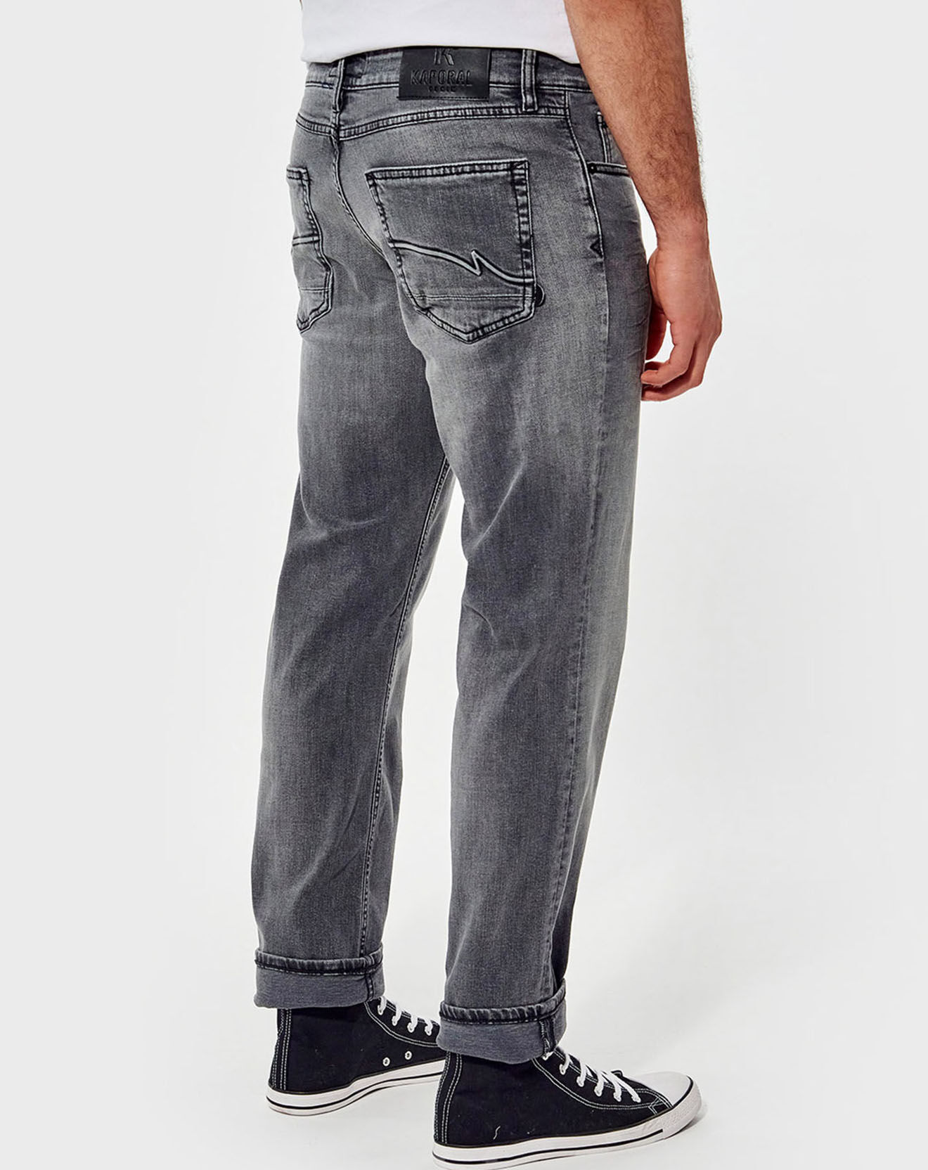 Kaporal 5 Jean Droit Datte Noos gris