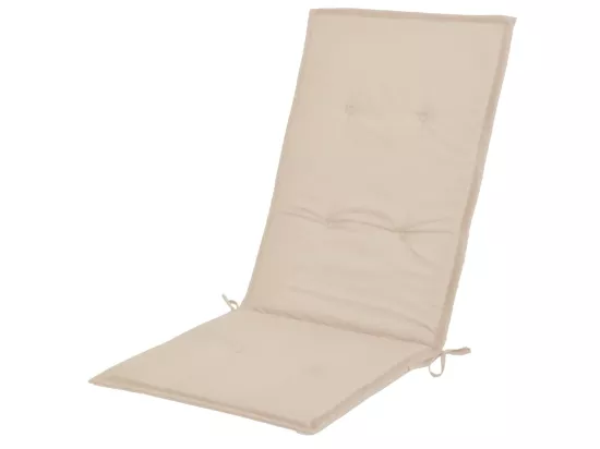 Lot de 2 coussins tissu crème 120 x 50 x 3 cm DEC021546