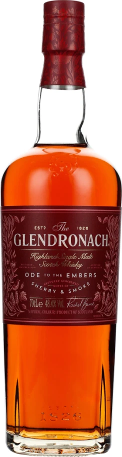 GLENDRONACH ODE TO THE EMBERS 70CL