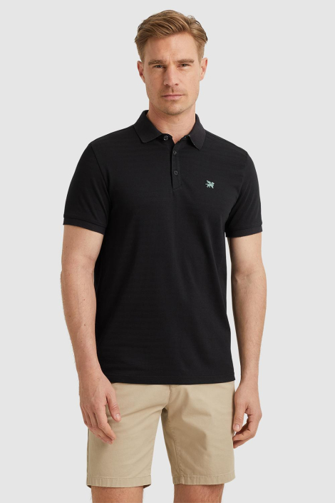 Vanguard zwarte heren polo