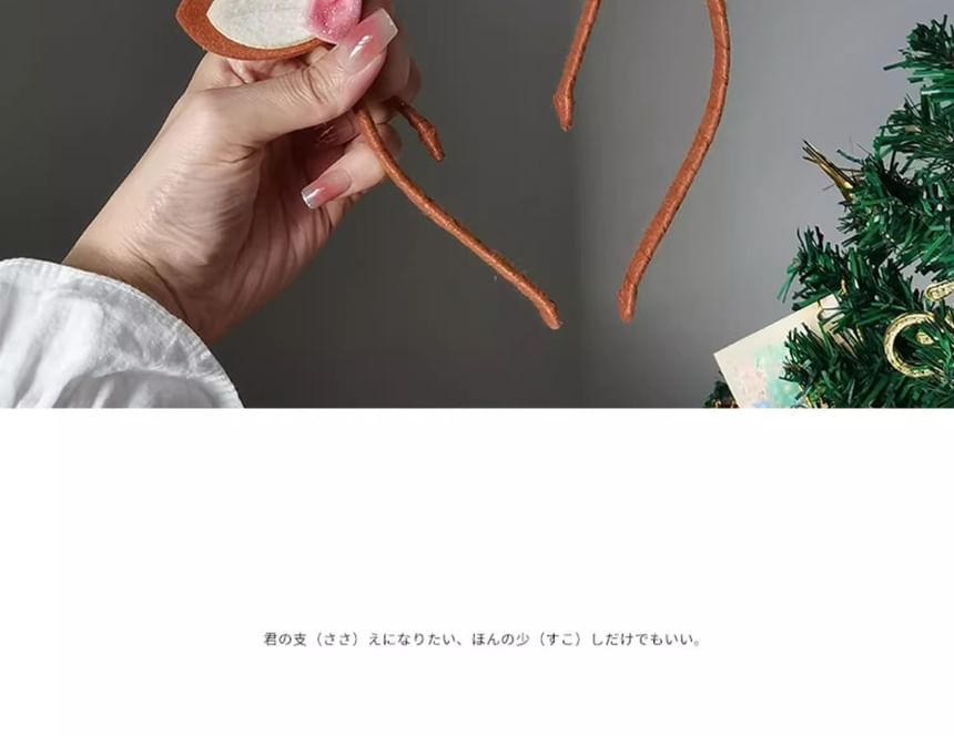 enthice - Kerst hertenhoorn feesthoofdband (verschillende ontwerpen)