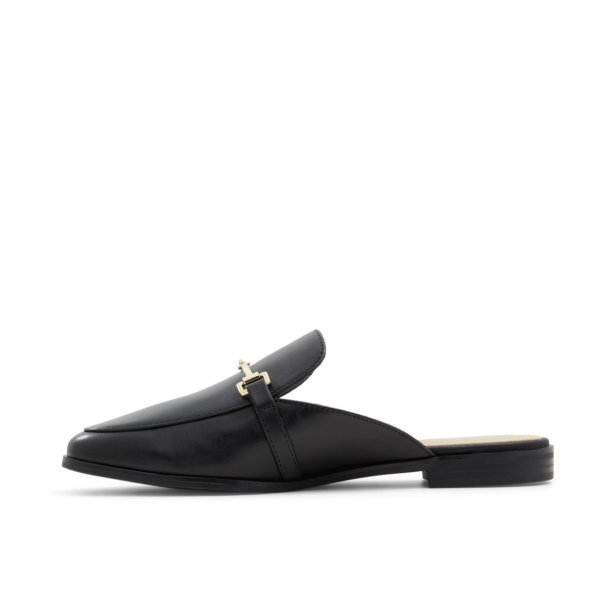 LUCA FERRI-Goe-Flâneurs mules - Talon plat - Noir