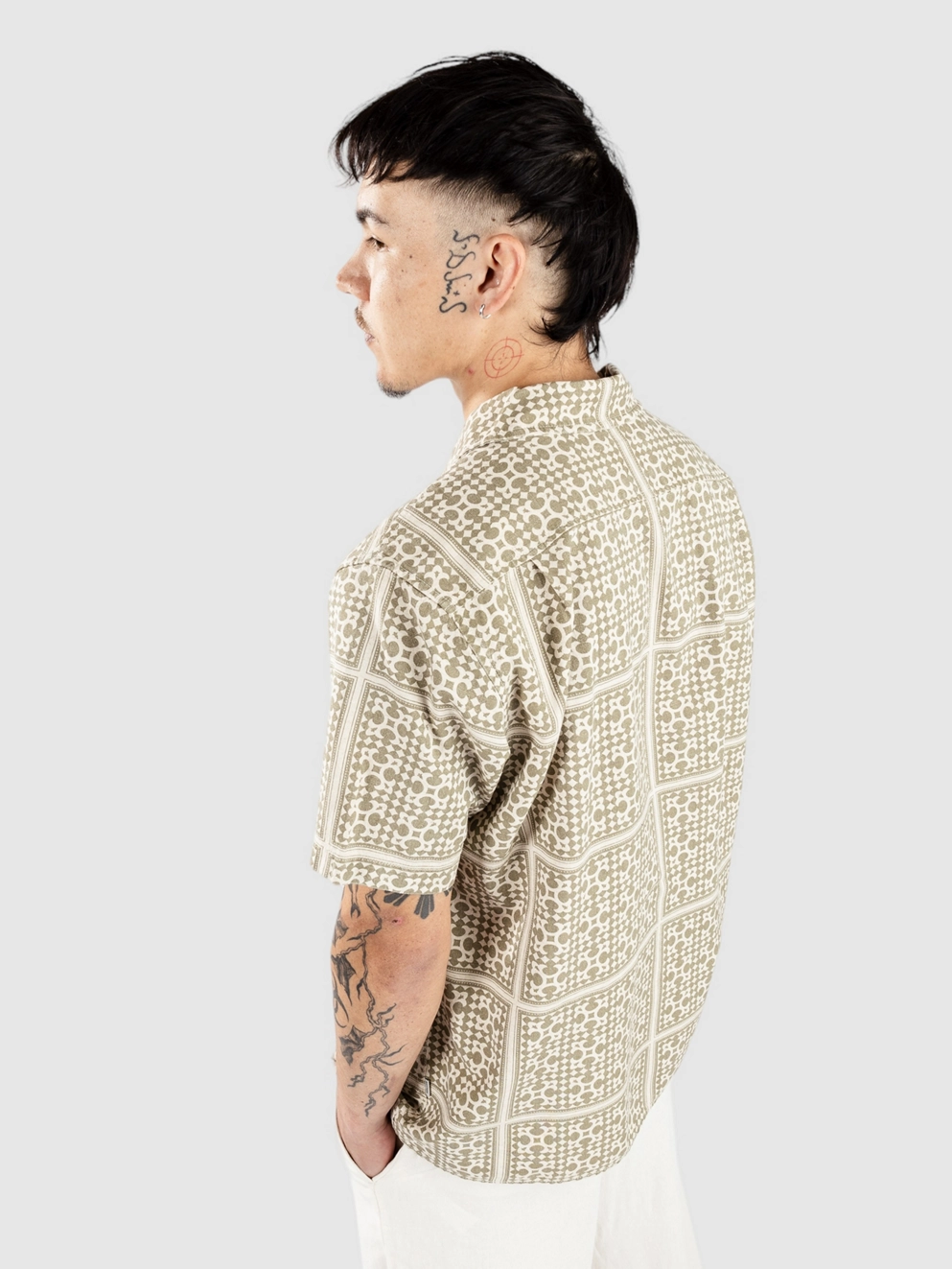 Rhythm Tile Shirt sage