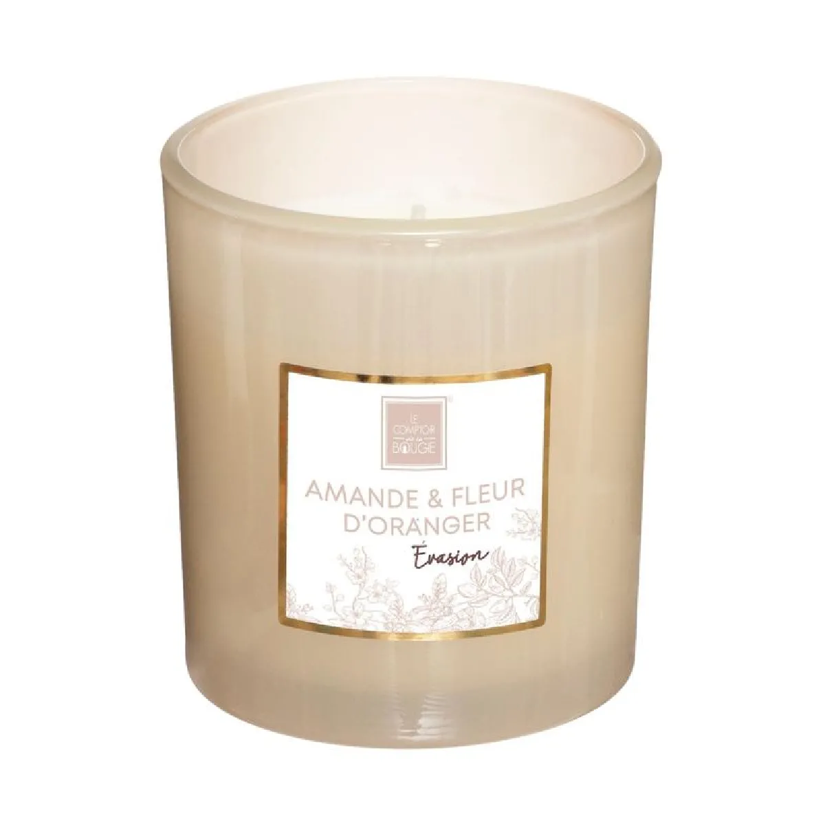 Bougie H.9 cm MAEL Beige - But