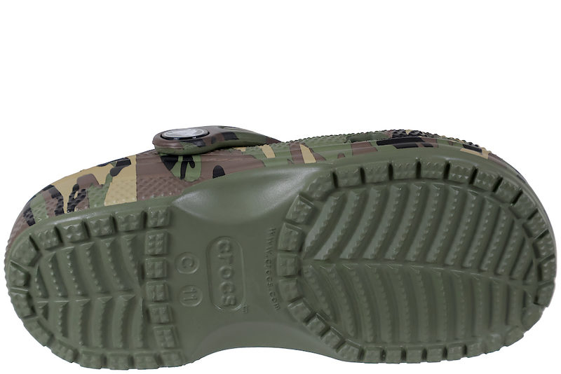 CROCS CLASSIC CAMOFLAGE ARMYGRØN CLOGS
