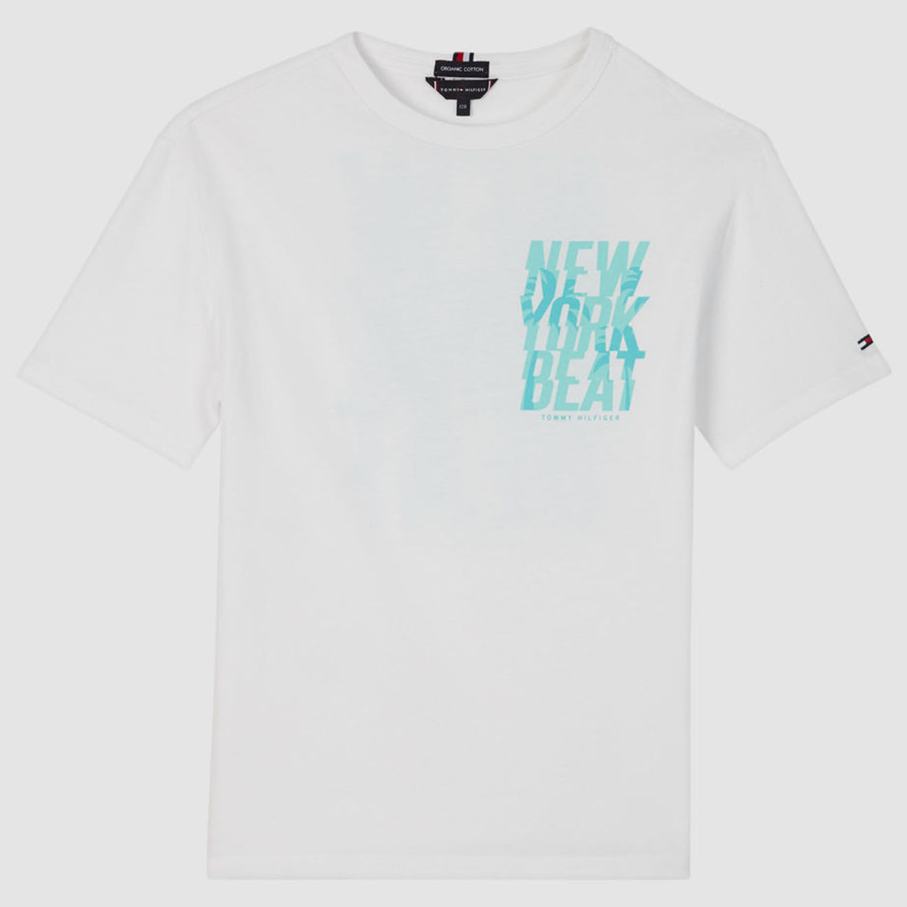 Tommy Hilfiger T-Shirt en Coton organique New York blanc
