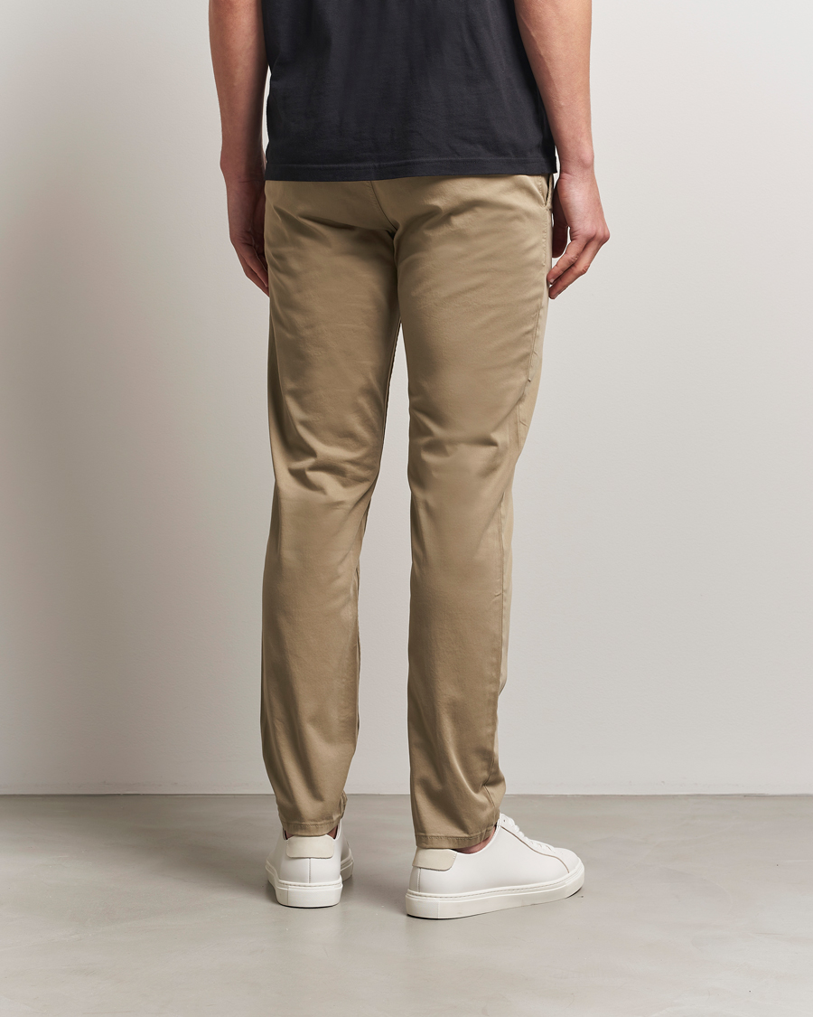BOSS ORANGE Tapered Fit Cotton Chinos Beige