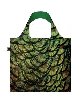 National Geographic Photographic green feathers Foldaway Bag (Tote bag)