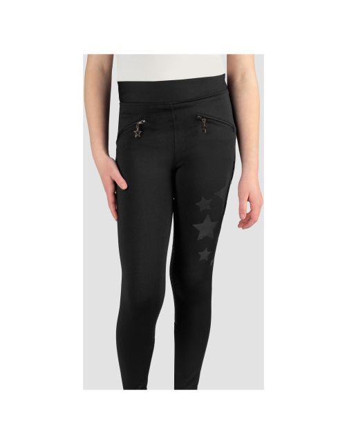 Horka Junior Rijbroek Khloé Zwart - Ruiterkleding