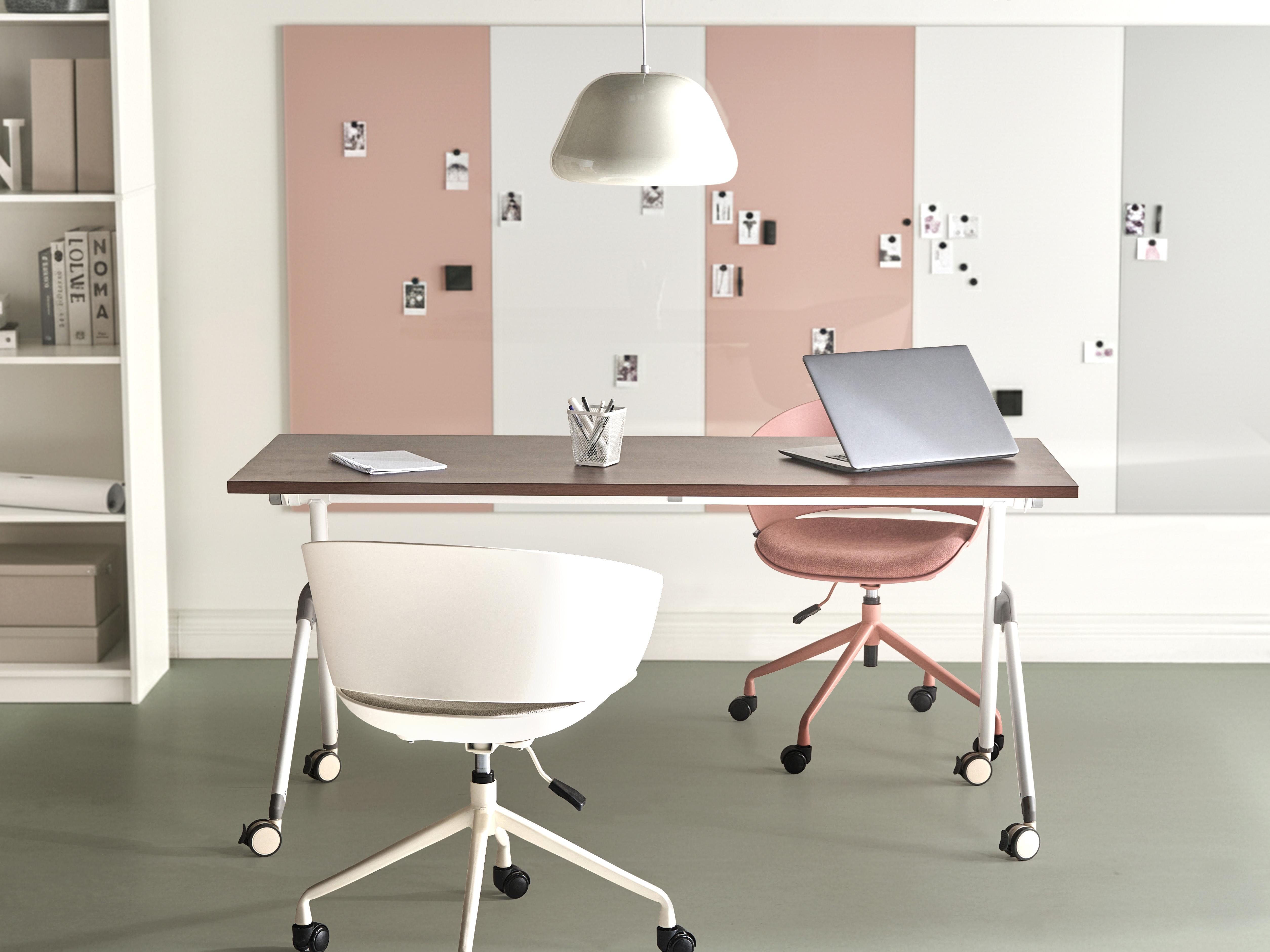 Inklapbaar bureau BENDI Donkerbruin 160 cm 60 cm
