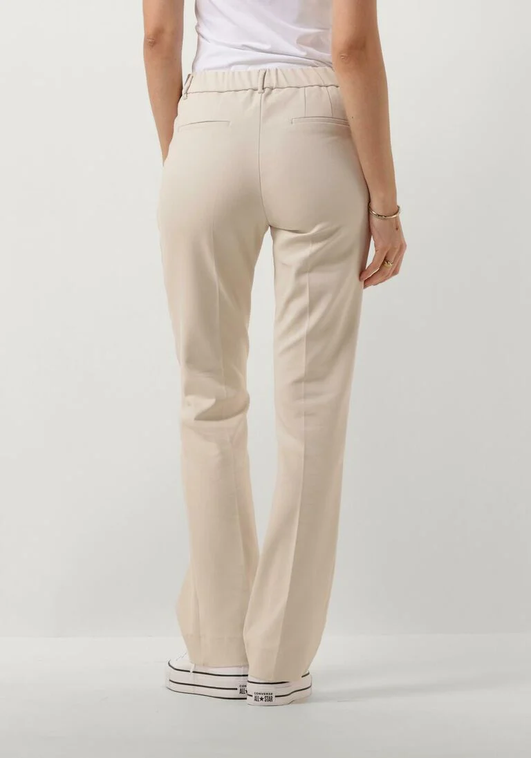 NUKUS gebroken wit nukus flared broek zoe pants