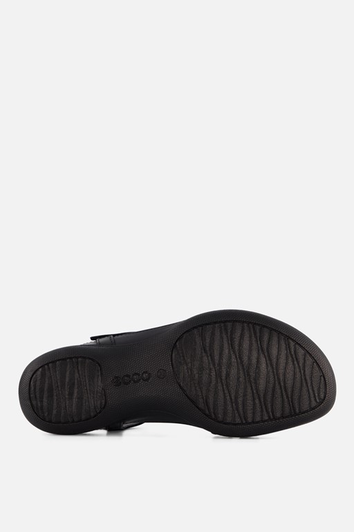 Ecco Flash Sandalen zwart Leer
