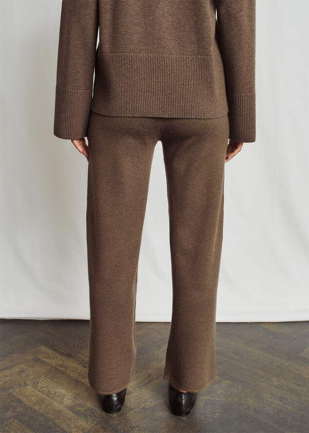 Bruun & Stengade BS Scarlett Pants - Merino Wool Blend Brown