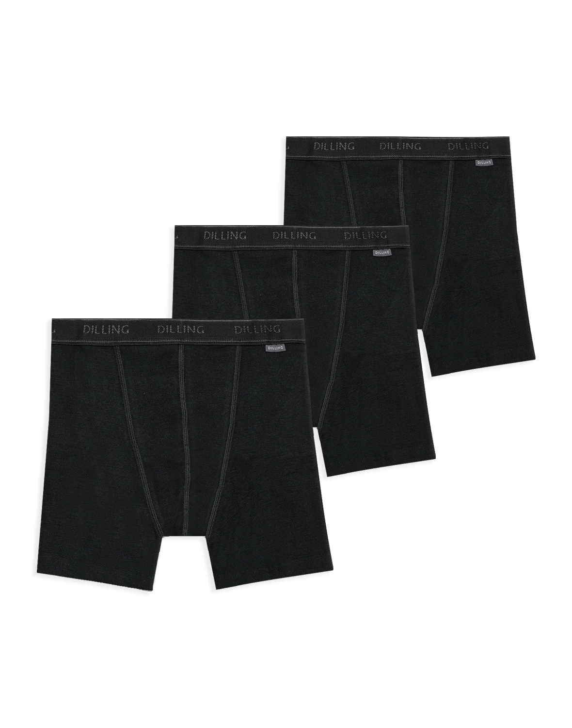 Klassieke boxershort van merinowol voor heren (3 stuks)