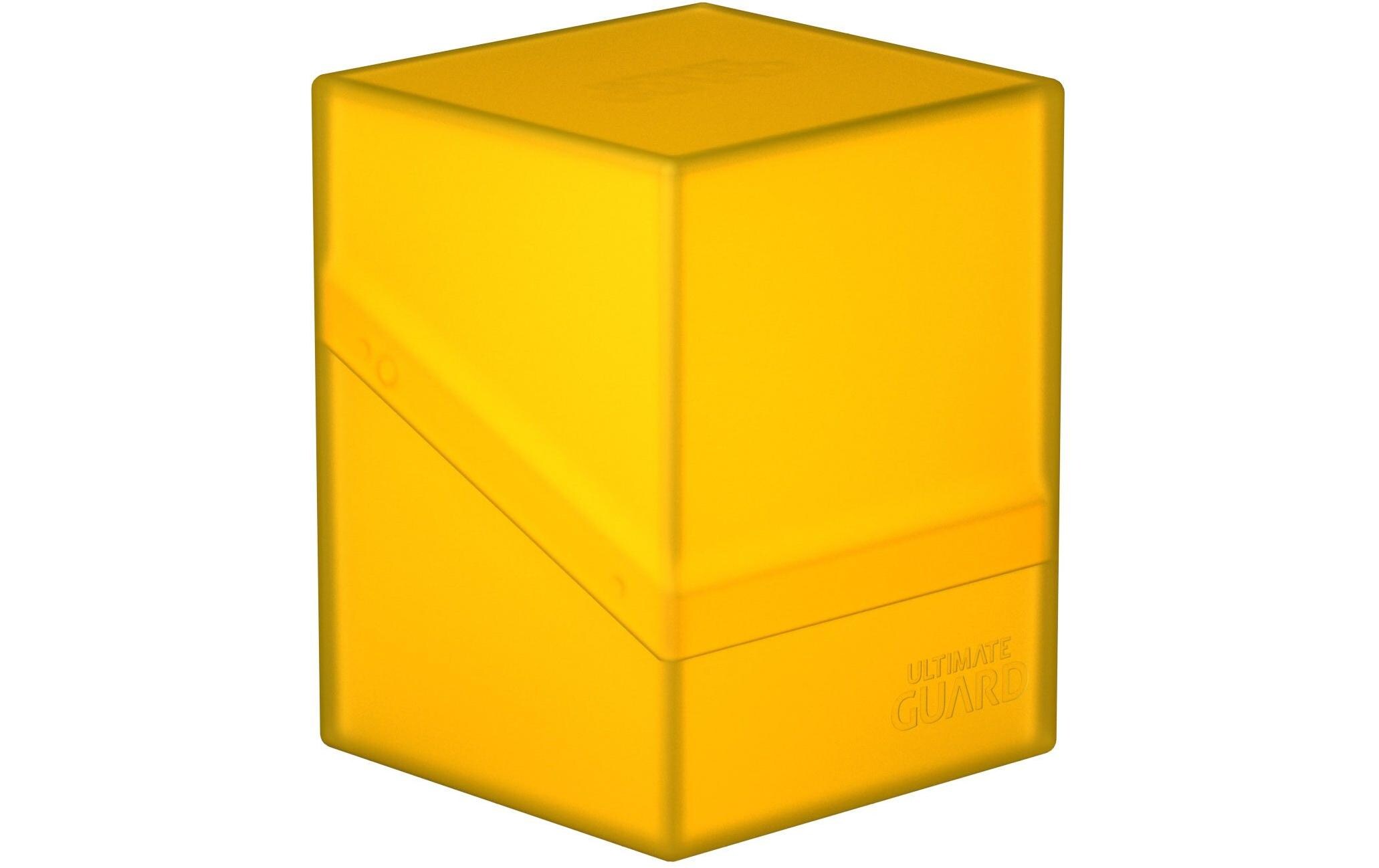 Kartenbox Boulder Deck Case Standardgrösse 100+ BernsteinHandliche und feste Kartenbox mit Soft-Touch-Oberfläche