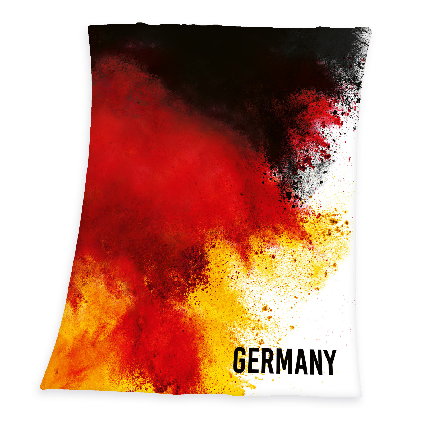 Soft-Fleecedecke GERMANY- 130x160 cm