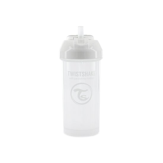 Tasse d'apprentissage à paille   Blanc        360 ml   de               Twistshake