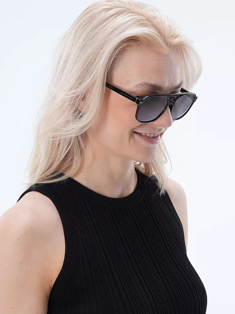 KAPTEN & SON Sonnenbrille  ZURICH OVERSIZE schwarz